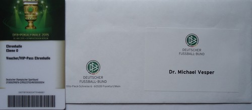Voucher vip pass dfb finale - pass,