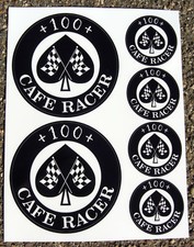 CAFE RACER Bandiera a scacchi