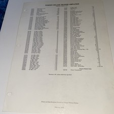 Amplificatore riverbero Fender