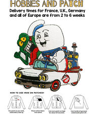 patch Ghostbusters Ecto 1 car toppa termoadesiva Acchiappafantasmi iron on auto