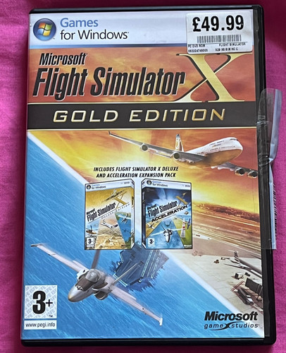 Microsoft flight simulator - flight, x