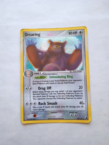 Carte pokemon ursaring - carte, "ursaring"