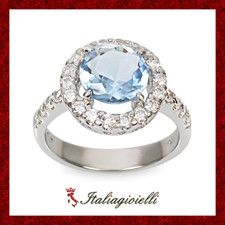 Celestiale anello acquamarina - celestiale,