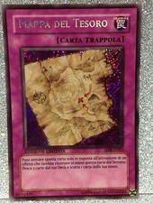 YU GI OH CARTA OLOGRAFICA FOIL EDIZIONE LIMITATA MAPPA DEL TESORO
