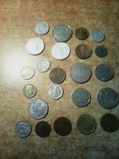 BLOCCO DI 20 MONETE ITALIANE D'EPOCA  !!!!!!!!!!!!!!!!!