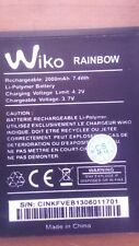  BATTERIA WIKO RAINBOW 2000 MAH 3,7 V NUOVA