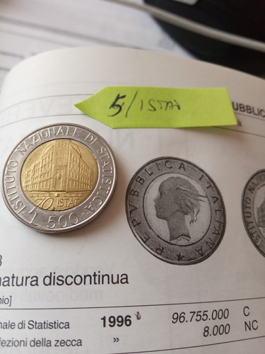 Moneta 500 lire - 500,
