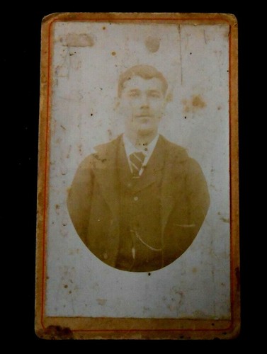 Antica foto cartonata - foto, fine