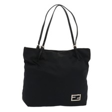 FENDI Tote Bag Nylon Black