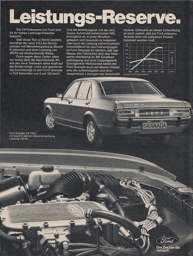 Ford granada reklame - ford,