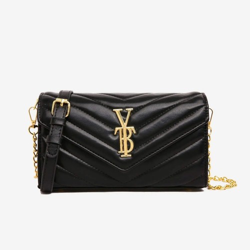 Piccola borsa nera tracolla - tracolla,