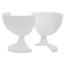 2 Pcs Vaso Da Fiori Mezza