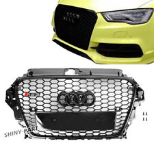 Audi A3 S3 8V Griglia 2013-2016 RS Style Paraurti a nido d'ape Nero
