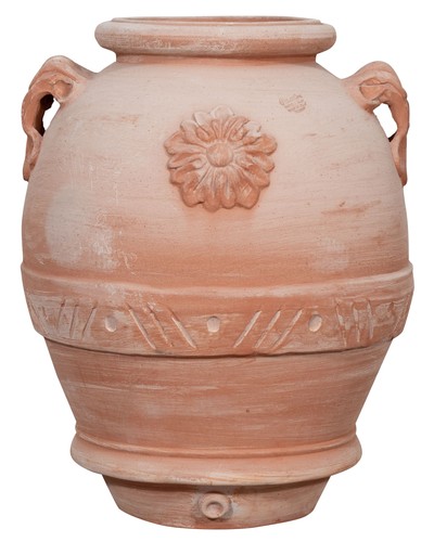 Vaso orcio terracotta toscana - vaso,