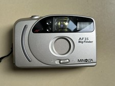 MINOLTA AF35 Big Finder AF Fotocamera Analogica Compatta Vintage Point&Shoot