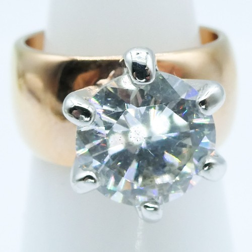 Anello donna oro cubic