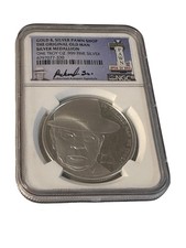 Negozio di pegni oro e argento il vecchio originale 1 oz. Medaglione NGC argento .999