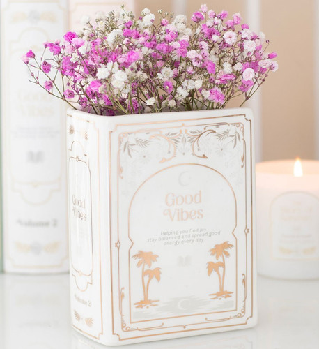 Vaso fiori ceramica a - fiori, in