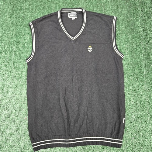 Maglione scollo gilet panda - v,