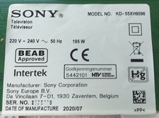 RICAMBI PER TV SONY KD-55XH9096