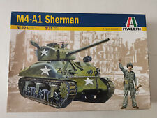 Italeri  M4A1 Sherman VE Day Italeri No. 225  1:35 sealed contents