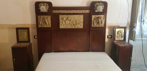 Letto liberty matrimoniale - liberty,