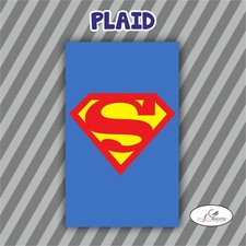 Plaid in pile SUPERMAN film