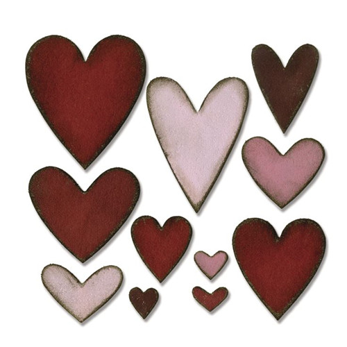Sizzix bigz heartfelt - -,