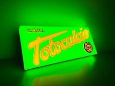 Totocalcio Insegna luminosa schedina vintage lighted sign targa sisal Toto