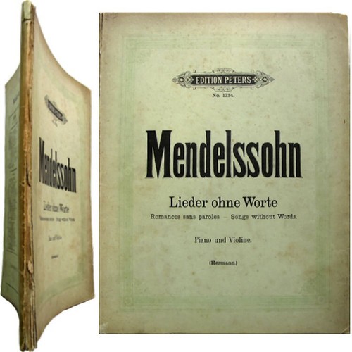 Partition felix mendelssohn - felix,