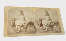 Antico 1872 stereoscopico Un