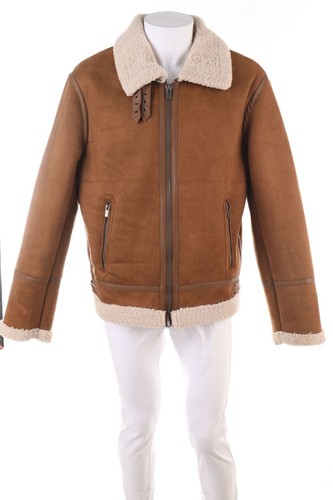 Giacca ecopelle xl marrone - giacca,