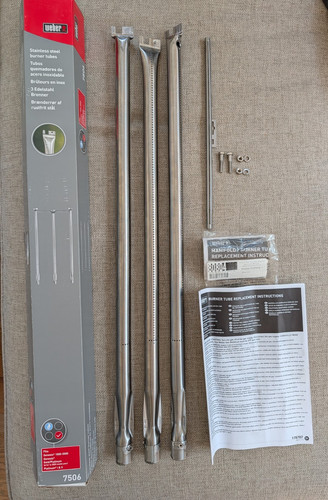 Tubi bruciatore acciaio inox