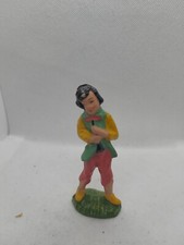 Statuina presepe in Bachelite/celluloide  made in italy anni 40/50 circa 10 cm