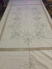 Tovaglia Antica Ricamata A
