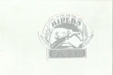 ADESIVO VINTAGE STICKER  RIDERS ON THE STORM grigio