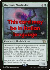 MTG DEEPROOT WAYFINDER EXC -