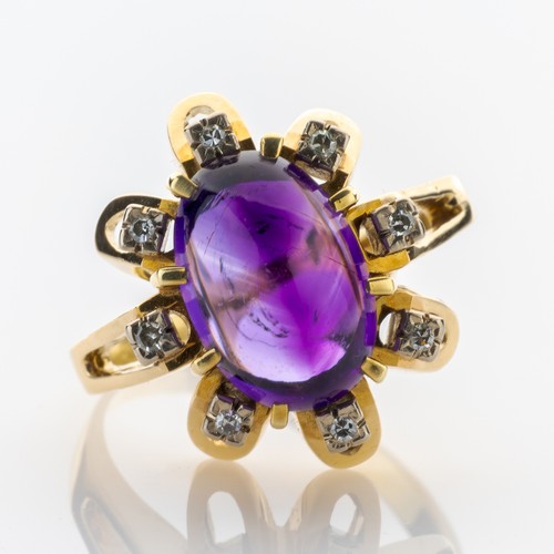Anello vintage oro 585 - anello,