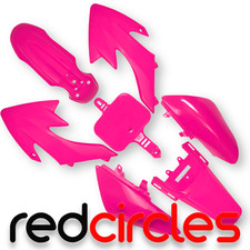 SET PLASTICA PIT BIKE ROSA