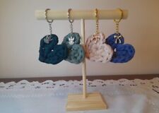 Portachiavi a cuore - uncinetto