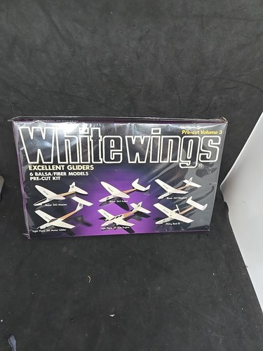 White wings excellent aliders - white,