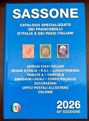 Catalogo sassone francobolli - catalogo,