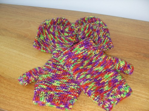 Set abbinato fatto mano - set,