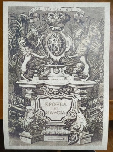 Epopea savoia stemma con - di,