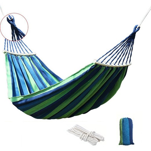 Amaca xxl cotone asta legno - amaca,