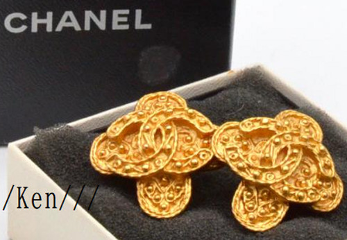 Chanel earrings auth coco - earrings, logo