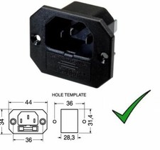 spina presa alimentazione vde
