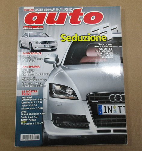 Rivista auto agosto 2006 - agosto,
