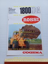 Cogema rossi 1800 hda pala - hda,