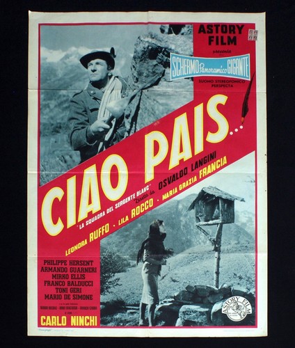 Ciao pais manifesto poster - pais,